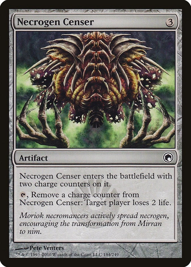 Image for Necrogen Censer (Scars of Mirrodin) (184) - Magic: The Gathering