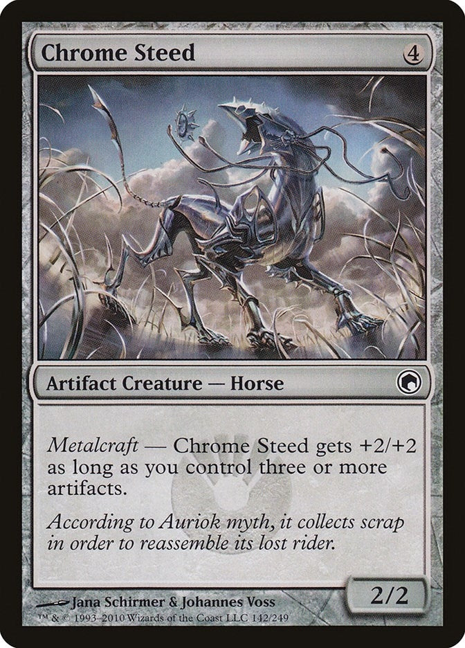 Image for Chrome Steed (Scars of Mirrodin) (142) - Magic: The Gathering