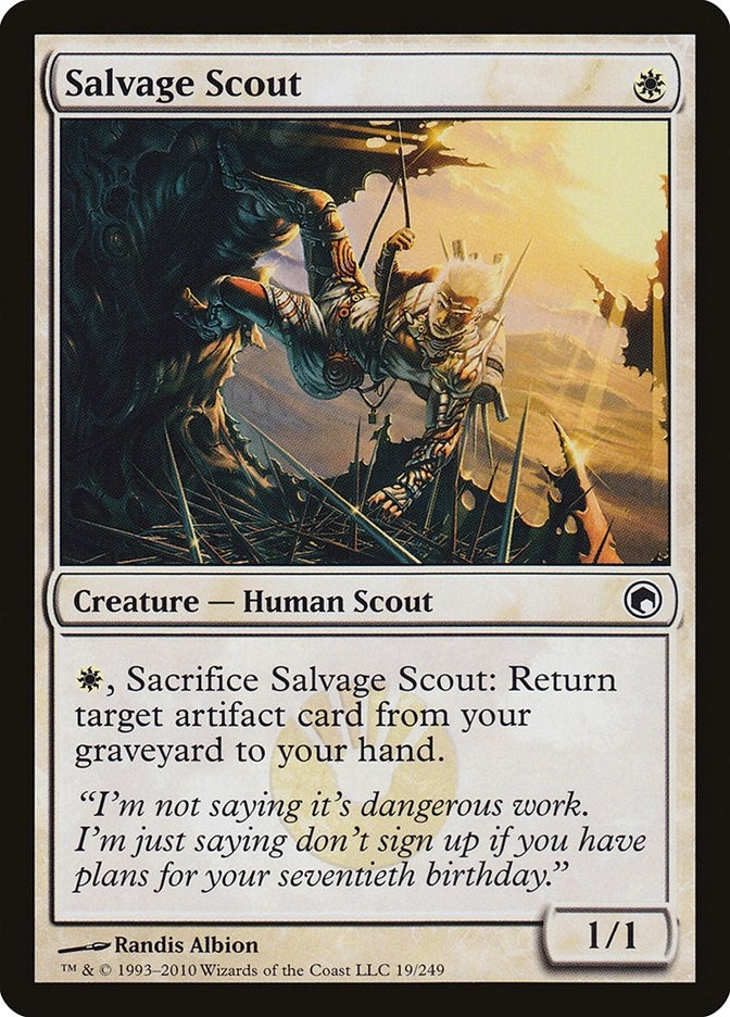 Image for Salvage Scout (Scars of Mirrodin) (19) - Magic: The Gathering