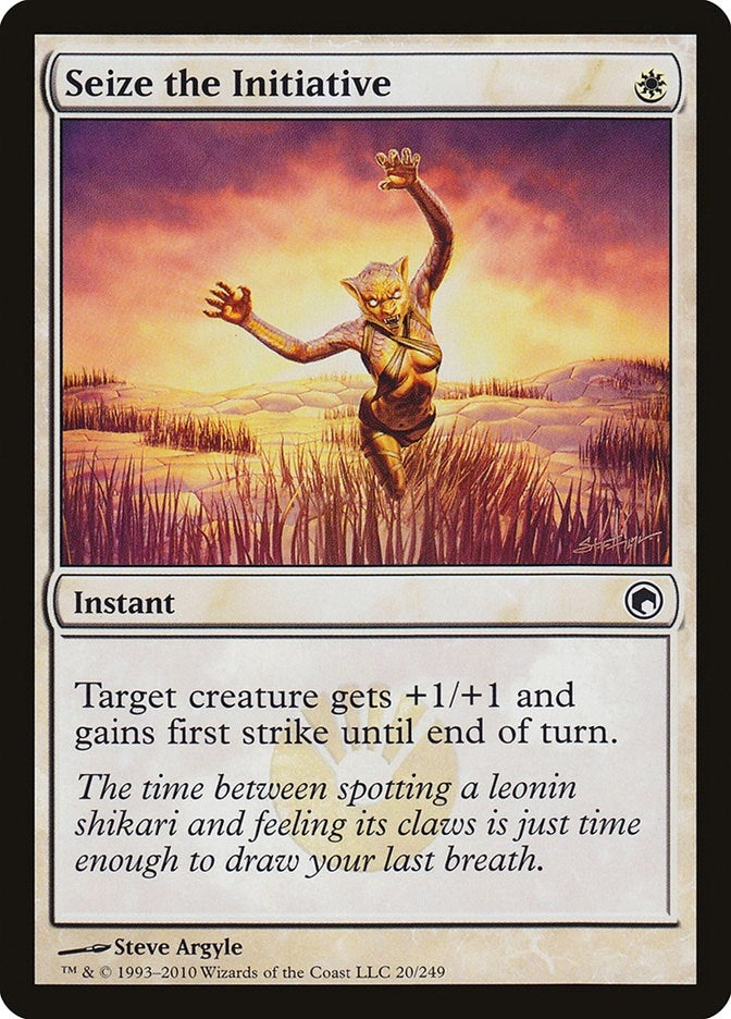 Image for Seize the Initiative (Scars of Mirrodin) (20) - Magic: The Gathering
