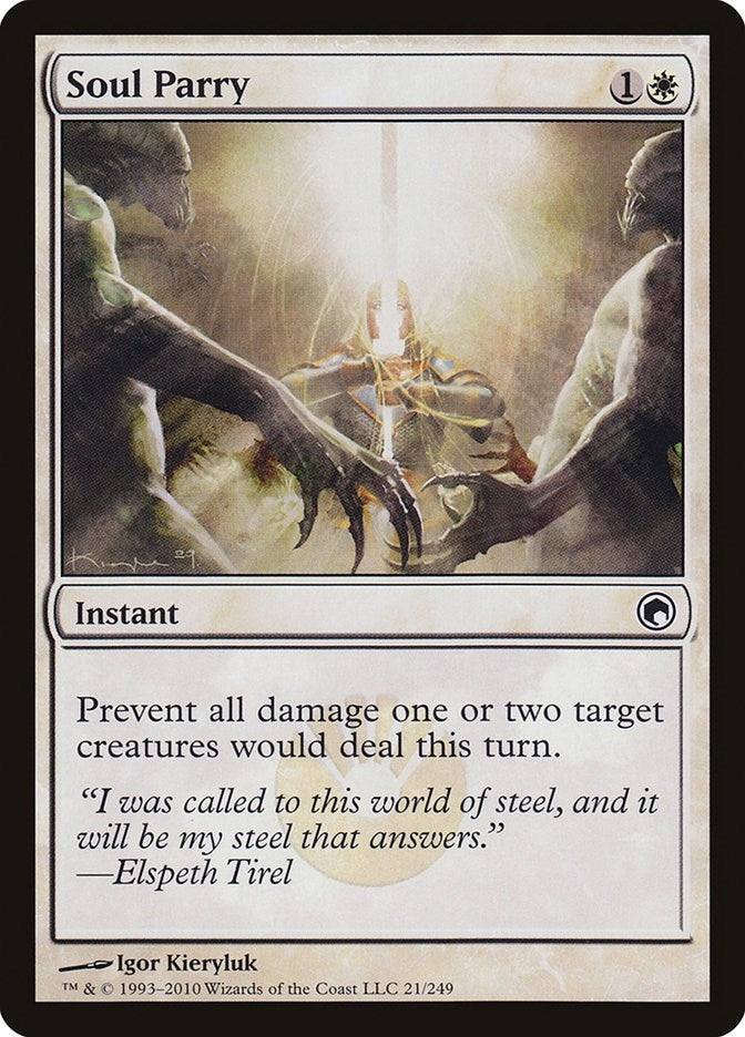 Image for Soul Parry (Scars of Mirrodin) (21) - Magic: The Gathering