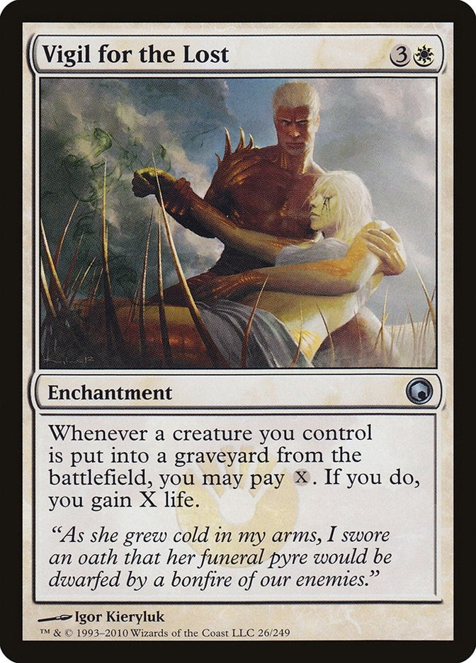 Image for Vigil for the Lost (Scars of Mirrodin) (26) - Magic: The Gathering