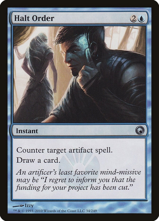 Image for Halt Order (Scars of Mirrodin) (34) - Magic: The Gathering