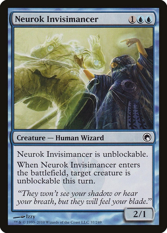 Image for Neurok Invisimancer (Scars of Mirrodin) (37) - Magic: The Gathering