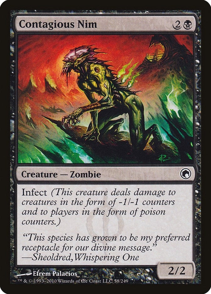 Image for Contagious Nim (Scars of Mirrodin) (58) - Magic: The Gathering