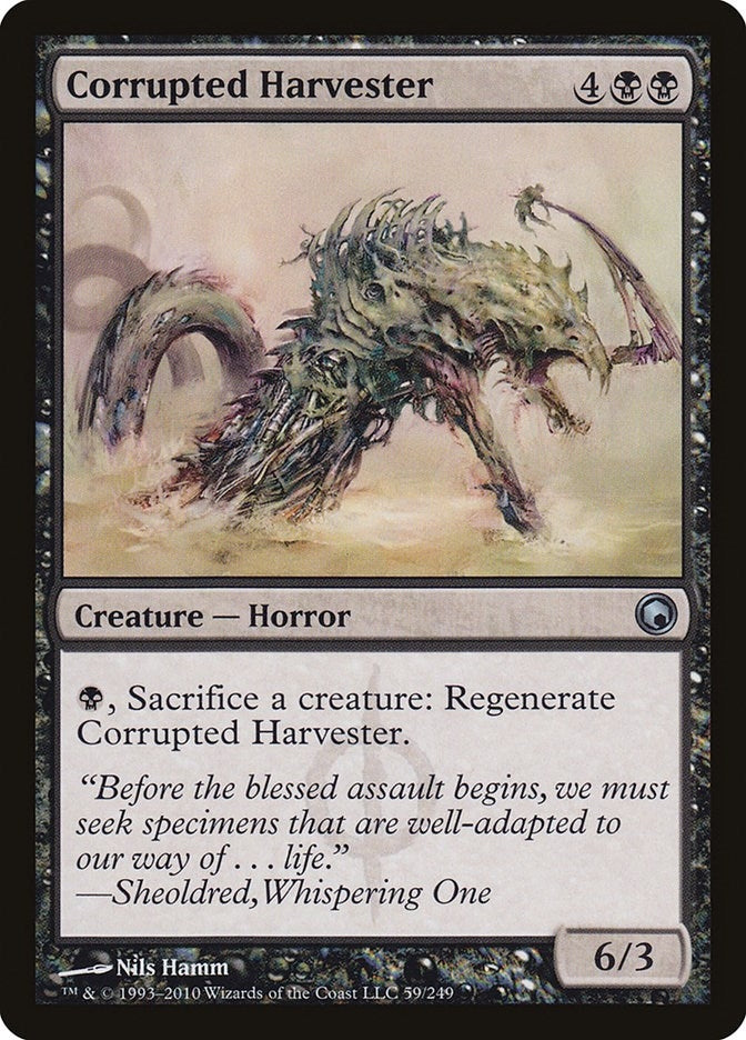 Image for Corrupted Harvester (Scars of Mirrodin) (59) - Magic: The Gathering