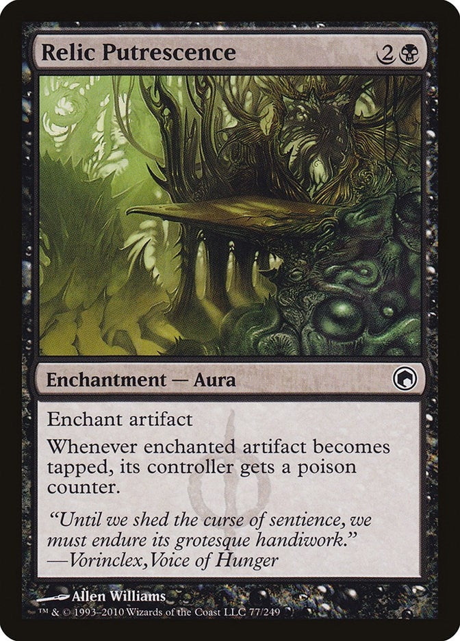 Image for Relic Putrescence (Scars of Mirrodin) (77) - Magic: The Gathering