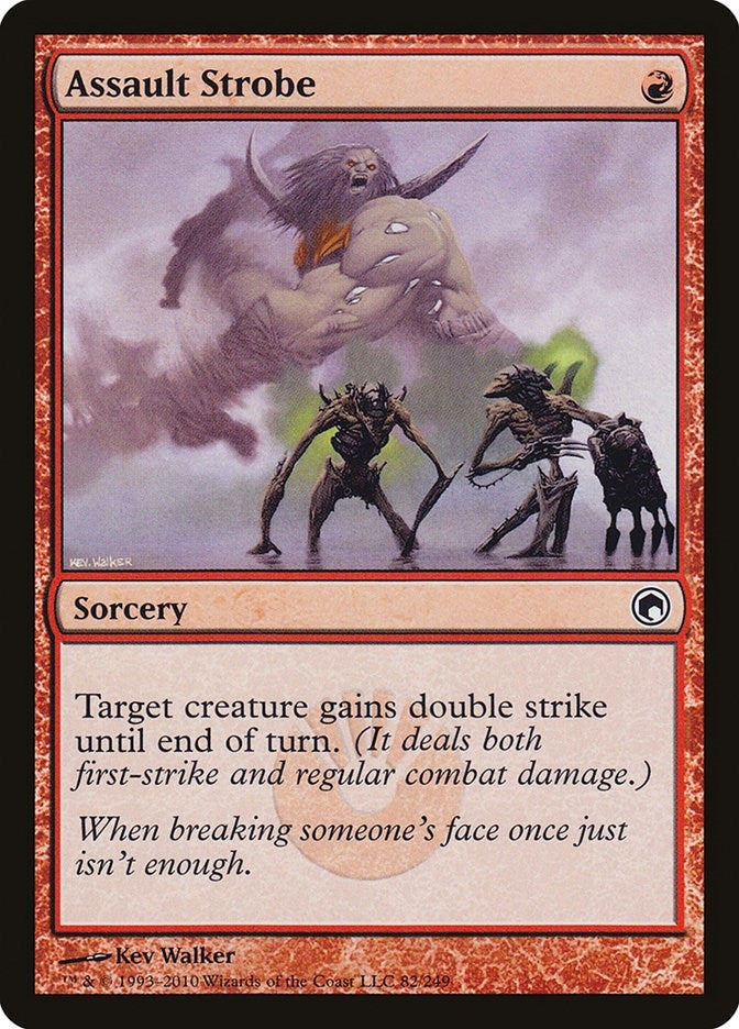 Image for Assault Strobe (Scars of Mirrodin) (82) - Magic: The Gathering