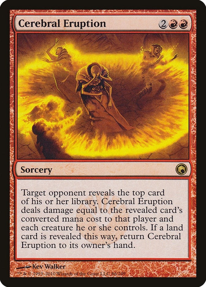 Image for Cerebral Eruption (Scars of Mirrodin) (86) - Magic: The Gathering
