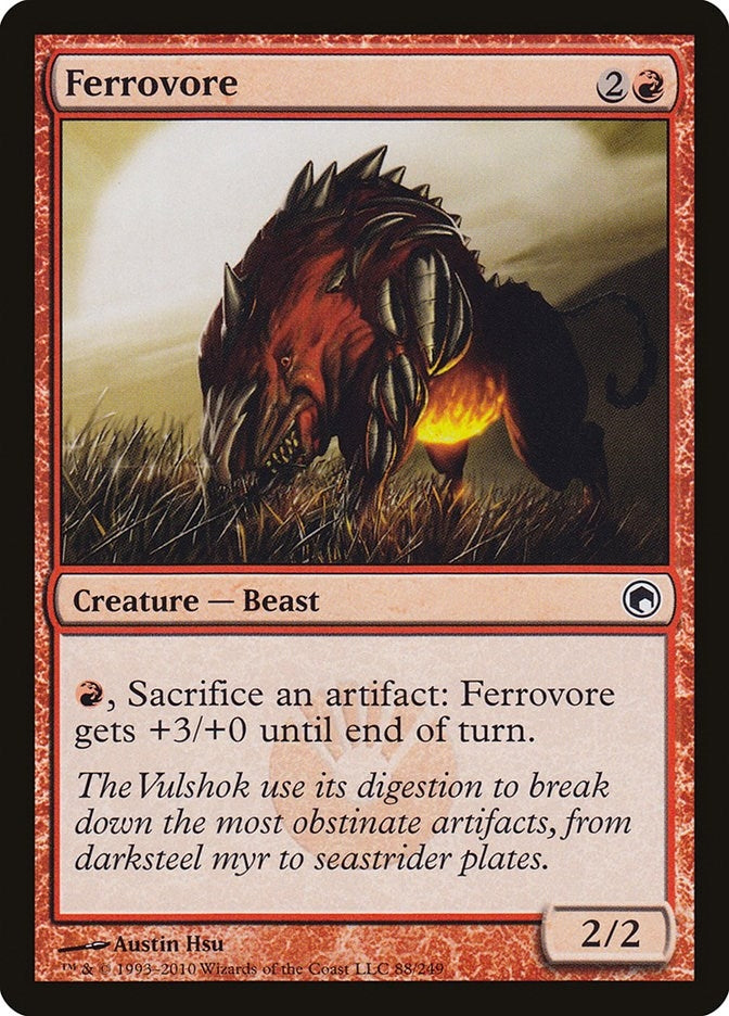 Image for Ferrovore (Scars of Mirrodin) (88) - Magic: The Gathering