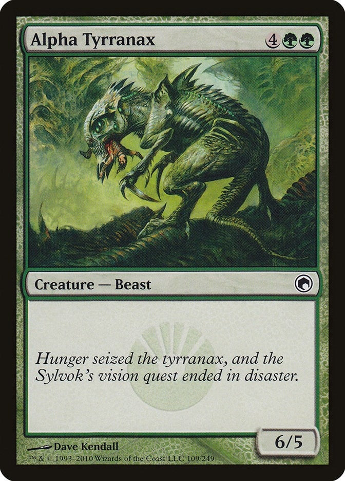 Image for Alpha Tyrranax (Scars of Mirrodin) (109) - Magic: The Gathering