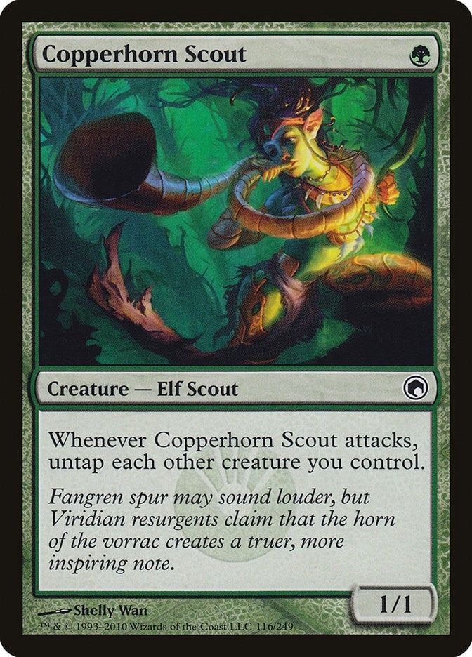 Image for Copperhorn Scout (Scars of Mirrodin) (116) - Magic: The Gathering