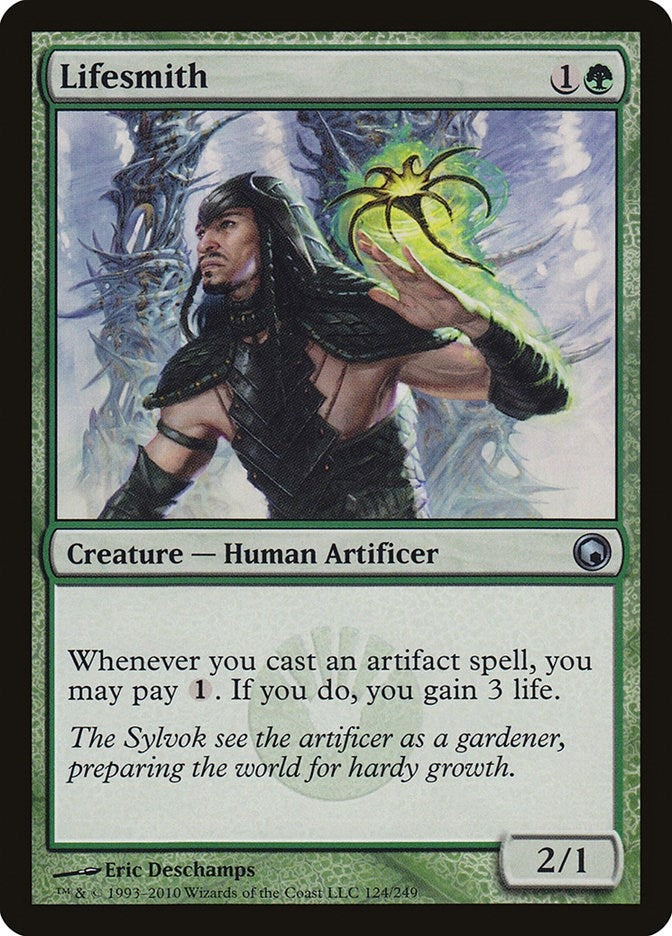 Image for Lifesmith (Scars of Mirrodin) (124) - Magic: The Gathering