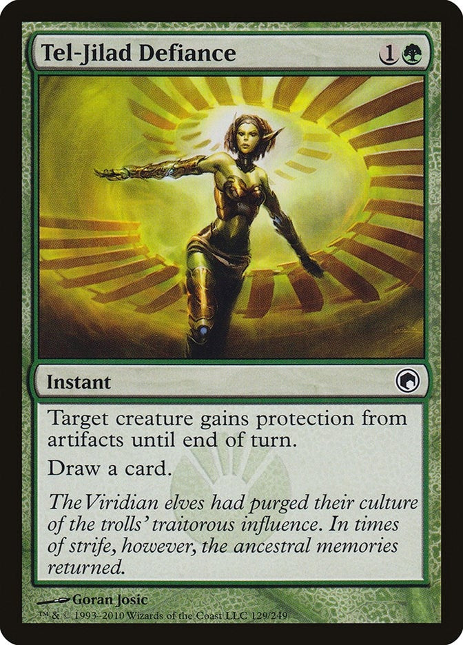 Image for Tel-Jilad Defiance (Scars of Mirrodin) (129) - Magic: The Gathering