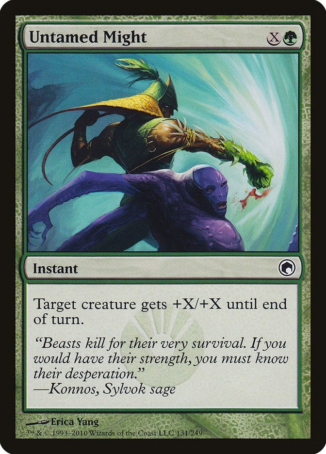 Image for Untamed Might (Scars of Mirrodin) (131) - Magic: The Gathering
