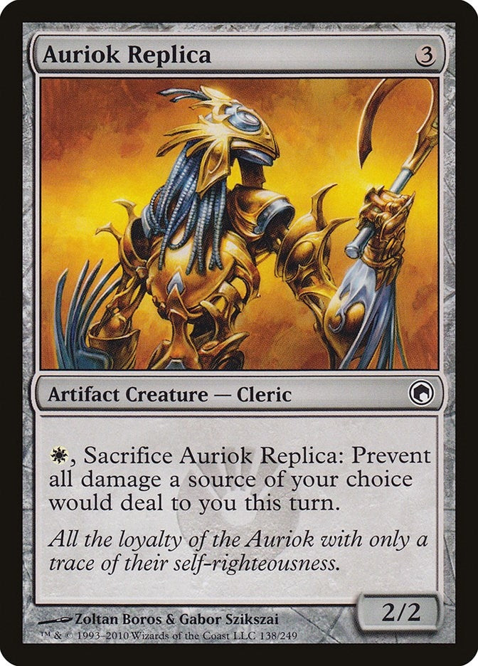 Image for Auriok Replica (Scars of Mirrodin) (138) - Magic: The Gathering