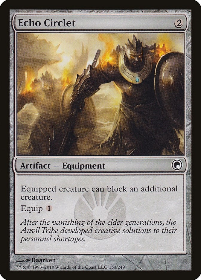 Image for Echo Circlet (Scars of Mirrodin) (153) - Magic: The Gathering