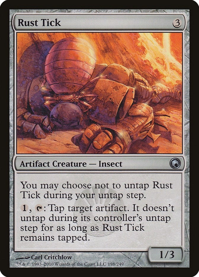 Image for Rust Tick (Scars of Mirrodin) (198) - Magic: The Gathering