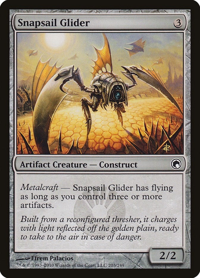 Image for Snapsail Glider (Scars of Mirrodin) (203) - Magic: The Gathering