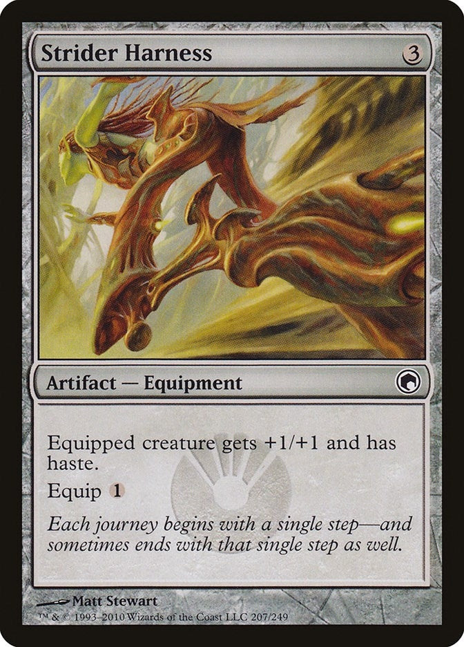 Image for Strider Harness (Scars of Mirrodin) (207) - Magic: The Gathering