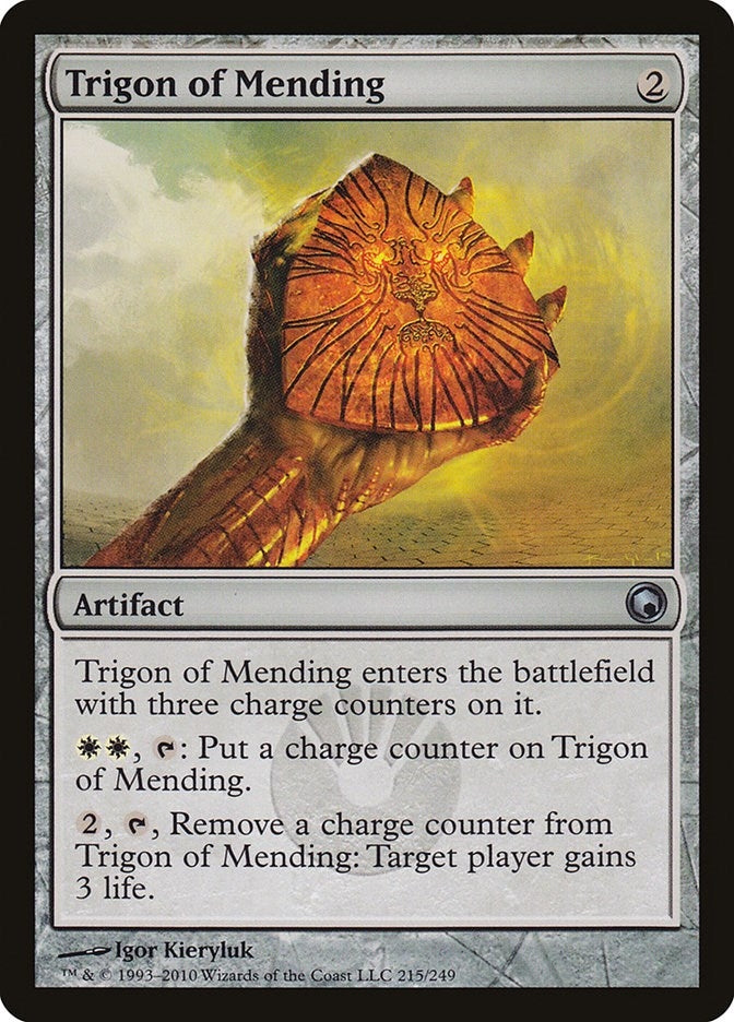Image for Trigon of Mending (Scars of Mirrodin) (215) - Magic: The Gathering