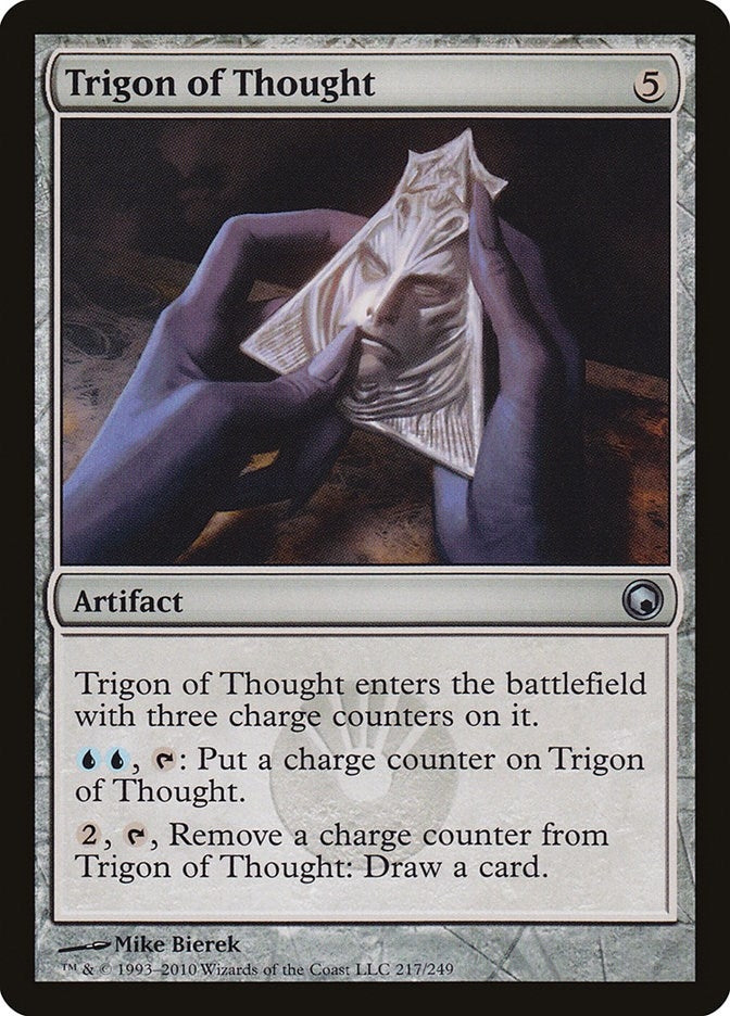Image for Trigon of Thought (Scars of Mirrodin) (217) - Magic: The Gathering
