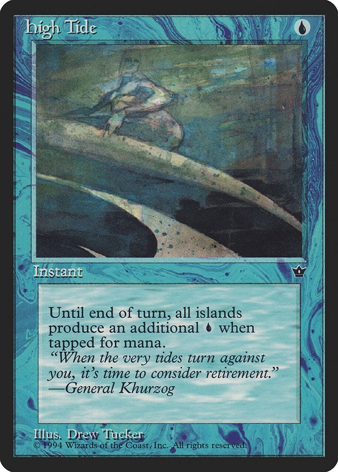 Image for High Tide (Tucker) (Fallen Empires) - Magic: The Gathering