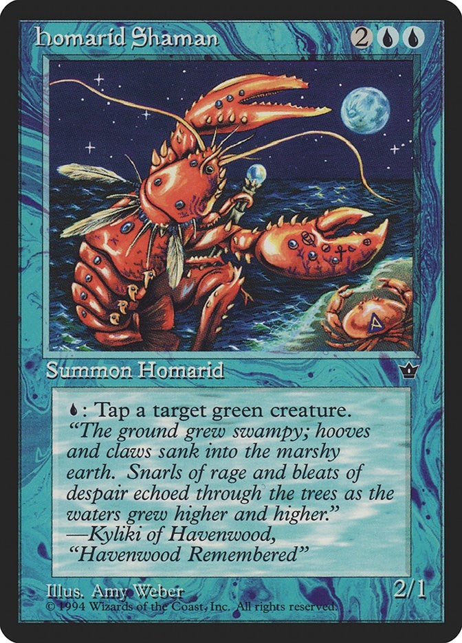 Image for Homarid Shaman (Fallen Empires) - Magic: The Gathering
