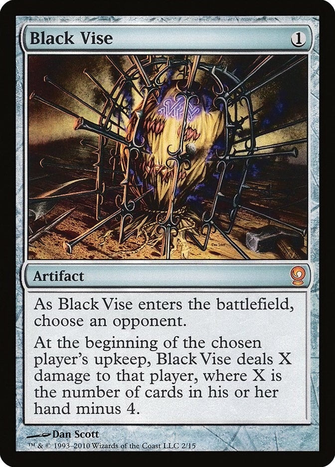 Image for Black Vise (From the Vault: Relics) (2) - Magic: The Gathering