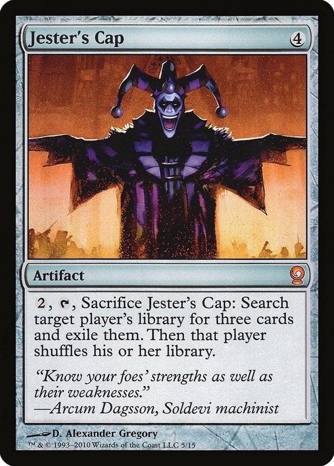 Image for Jester's Cap (From the Vault: Relics) (5) - Magic: The Gathering