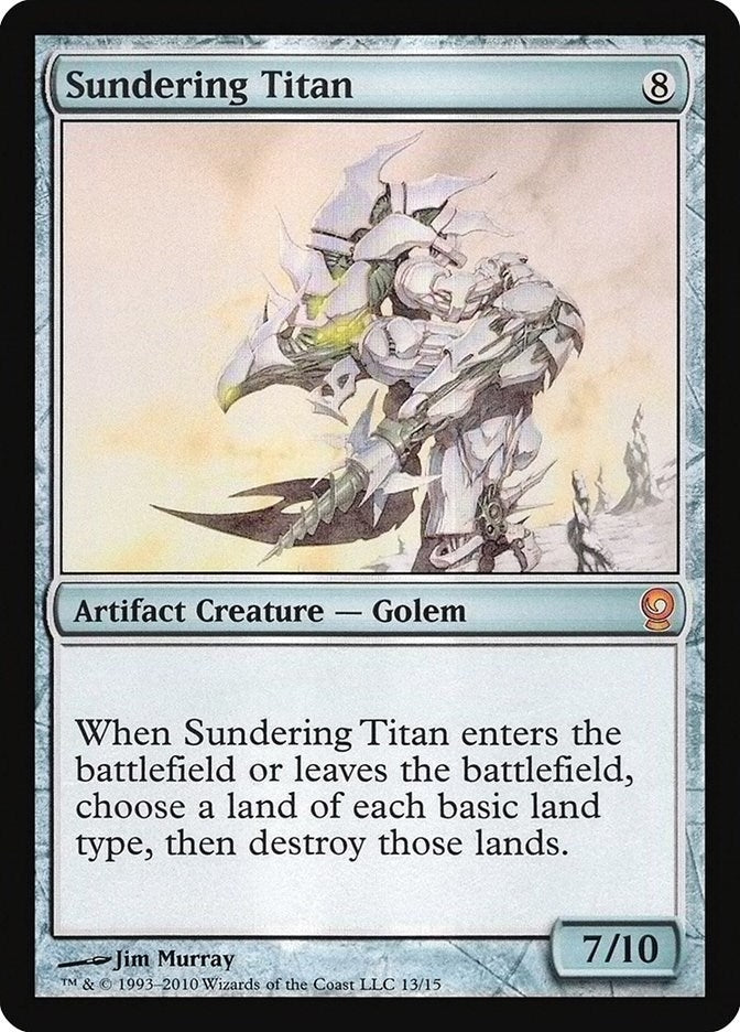 Image for Sundering Titan (From the Vault: Relics) (13) - Magic: The Gathering