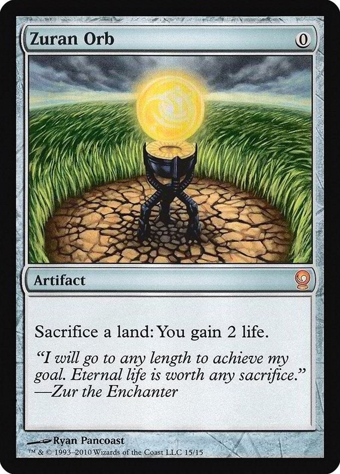 Image for Zuran Orb (From the Vault: Relics) (15) - Magic: The Gathering