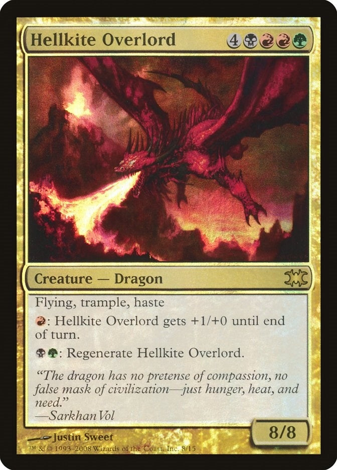 Image for Hellkite Overlord (From the Vault: Dragons) (8) - Magic: The Gathering