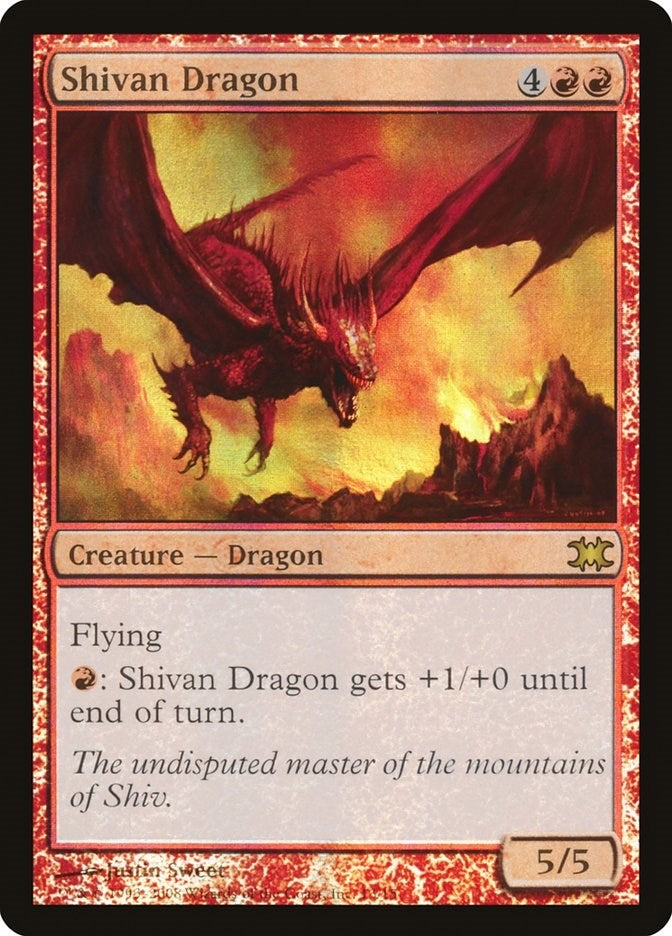 Image for Shivan Dragon (From the Vault: Dragons) (13) - Magic: The Gathering