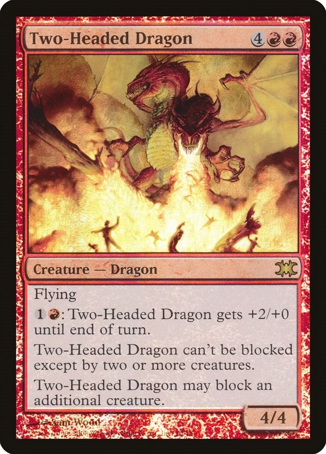 Image for Two-Headed Dragon (From the Vault: Dragons) (15) - Magic: The Gathering