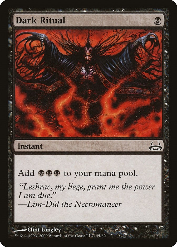 Image for Dark Ritual (Duel Decks: Divine vs. Demonic) (45) - Magic: The Gathering