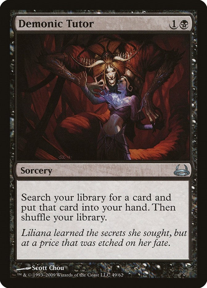 Image for Demonic Tutor (Duel Decks: Divine vs. Demonic) (49) - Magic: The Gathering