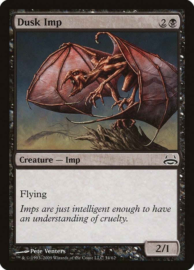 Image for Dusk Imp (Duel Decks: Divine vs. Demonic) (34) - Magic: The Gathering