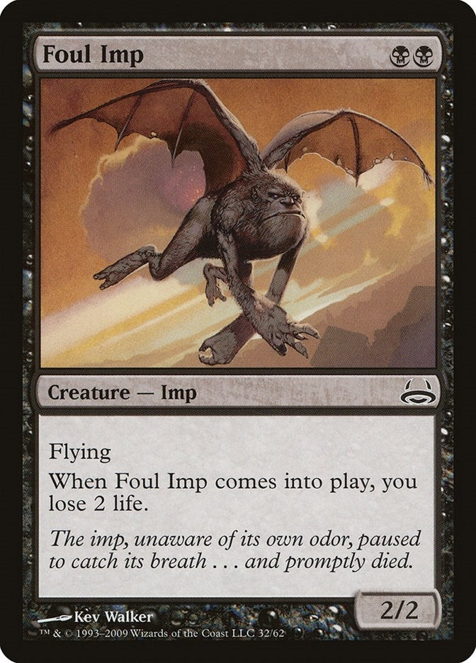 Image for Foul Imp (Duel Decks: Divine vs. Demonic) (32) - Magic: The Gathering