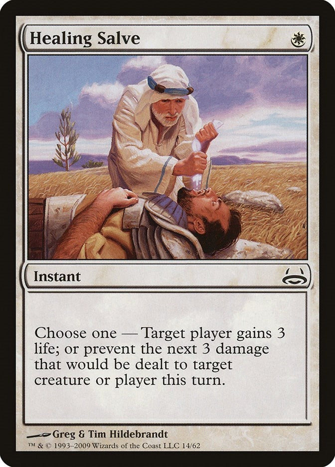 Image for Healing Salve (Duel Decks: Divine vs. Demonic) (14) - Magic: The Gathering