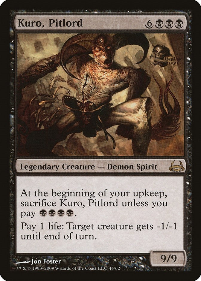 Image for Kuro, Pitlord (Duel Decks: Divine vs. Demonic) (44) - Magic: The Gathering