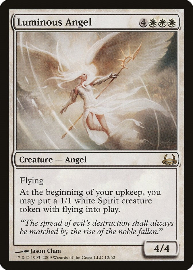 Image for Luminous Angel (Duel Decks: Divine vs. Demonic) (12) - Magic: The Gathering