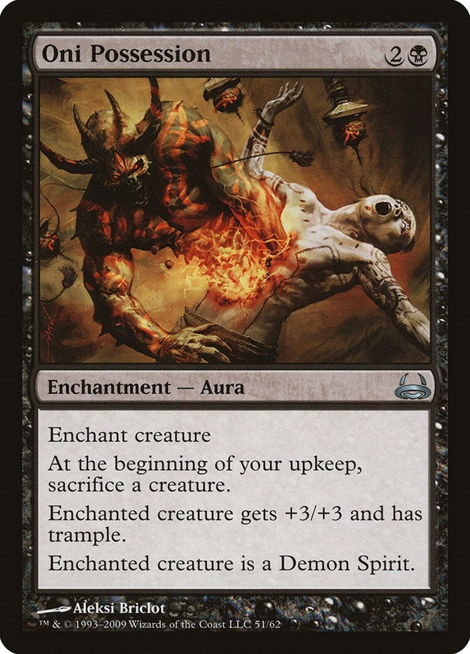 Image for Oni Possession (Duel Decks: Divine vs. Demonic) (51) - Magic: The Gathering
