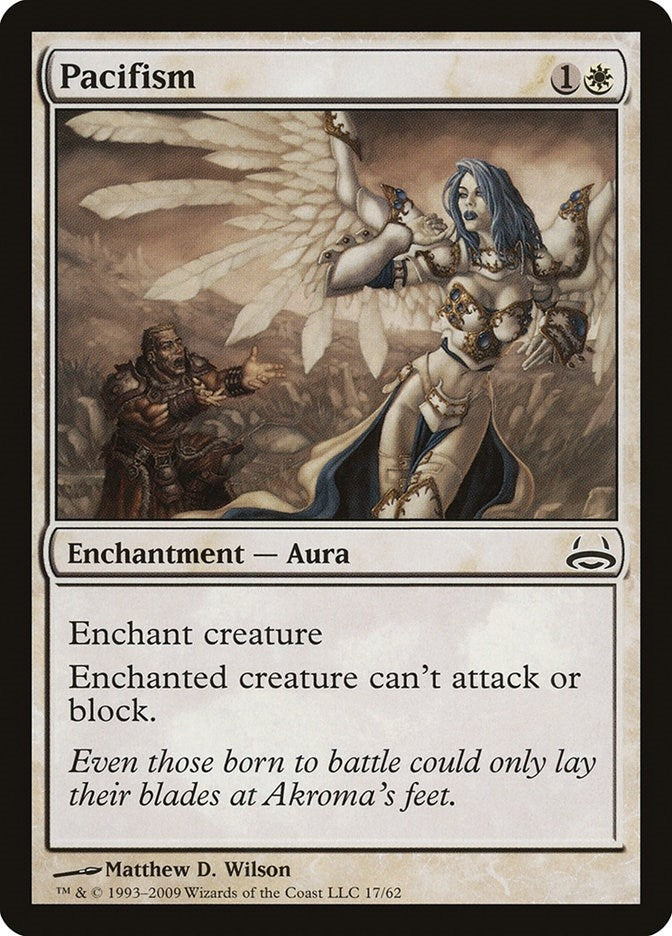 Image for Pacifism (Duel Decks: Divine vs. Demonic) (17) - Magic: The Gathering
