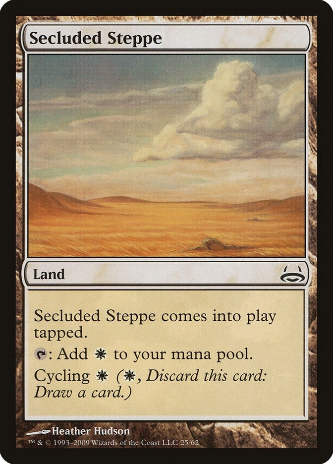 Image for Secluded Steppe (Duel Decks: Divine vs. Demonic) (25) - Magic: The Gathering