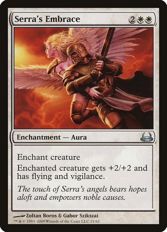 Image for Serra's Embrace (Duel Decks: Divine vs. Demonic) (21) - Magic: The Gathering