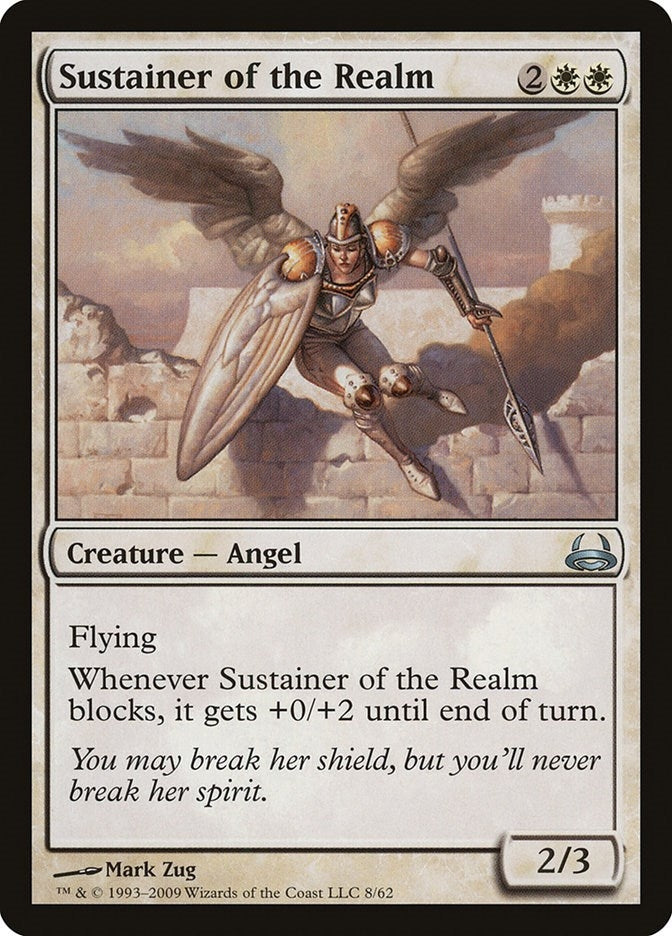 Image for Sustainer of the Realm (Duel Decks: Divine vs. Demonic) (8) - Magic: The Gathering