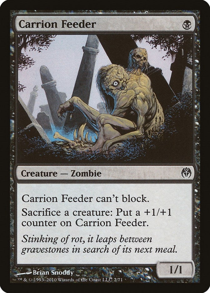 Image for Carrion Feeder (Duel Decks: Phyrexia vs. the Coalition) (2) - Magic: The Gathering