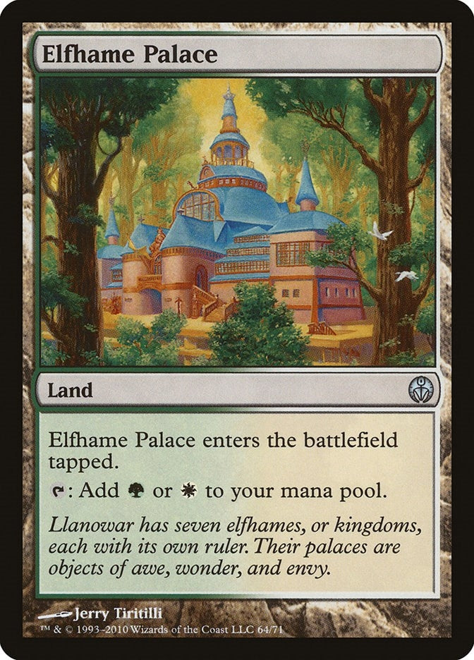 Image for Elfhame Palace (Duel Decks: Phyrexia vs. the Coalition) (64) - Magic: The Gathering