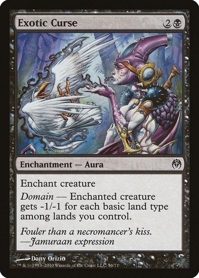 Image for Exotic Curse (Duel Decks: Phyrexia vs. the Coalition) (56) - Magic: The Gathering